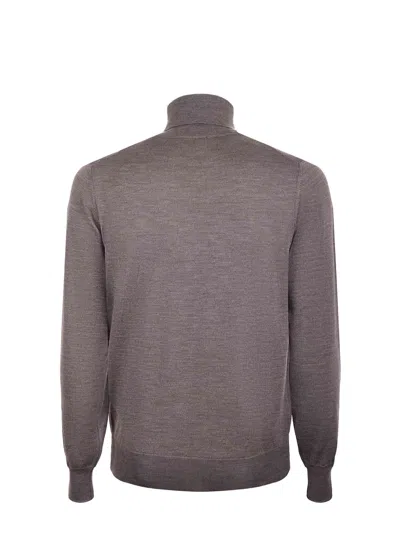 K-way Henry Turtleneck Pullover In Blue