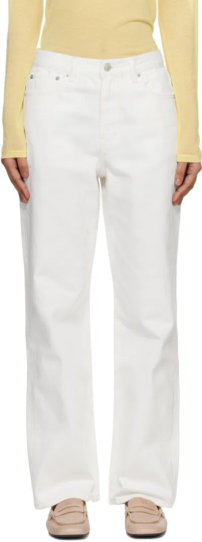 Dunst Multi-pocket Jeans In White