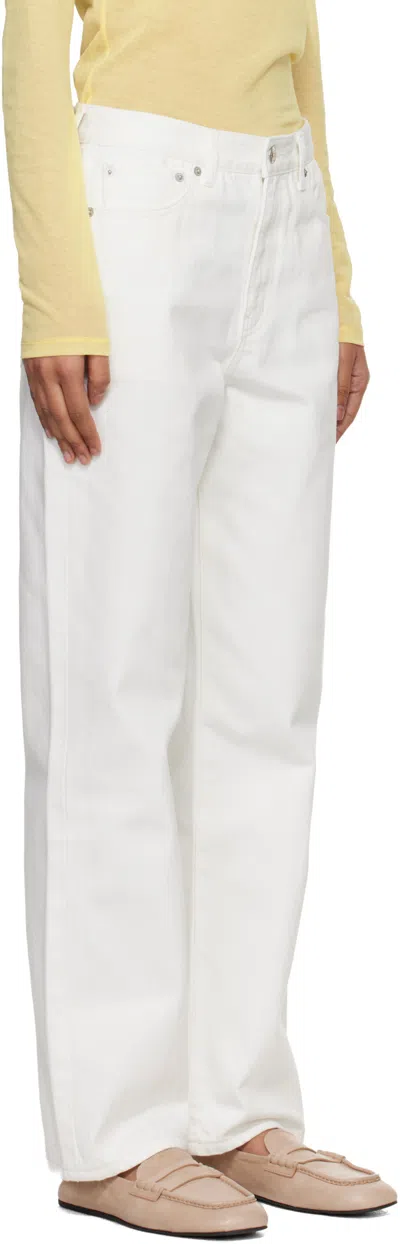 Dunst Multi-pocket Jeans In White