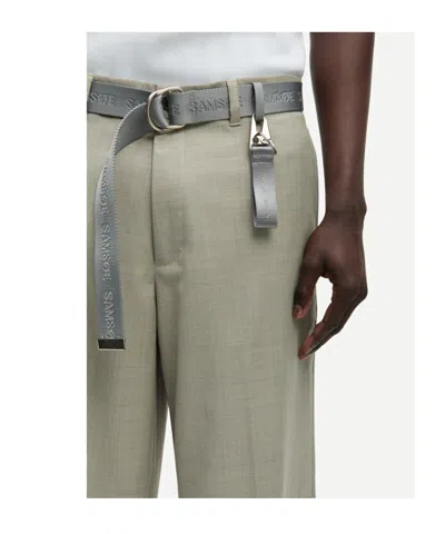 Samsoe & Samsoe Sabruce Trousers In Gray
