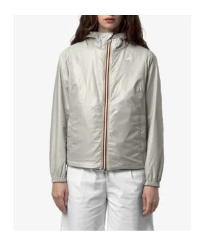 K-way Lil 2.0 Plus.2 Reversible Jacket In Gray