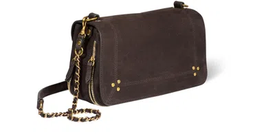 Jérôme Dreyfuss Bobi Long Strap Bag In Brown