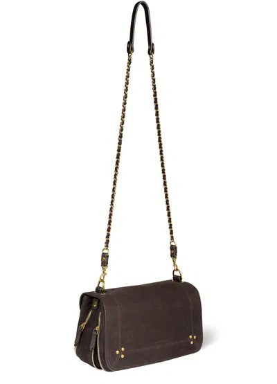Jérôme Dreyfuss Bobi Long Strap Bag In Brown