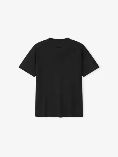 Essentials Logo-print T-shirt In Black