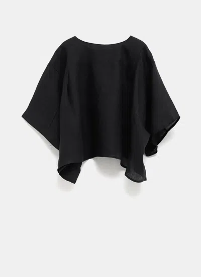 Baserange Crew Neck T-shirt In Black