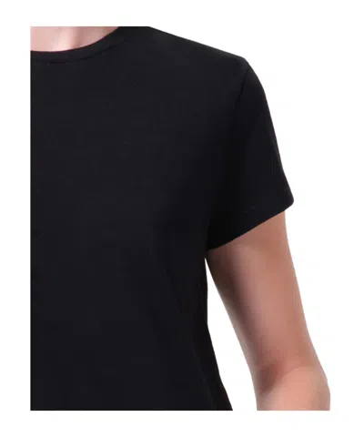 Agolde Cotton Tee In Black