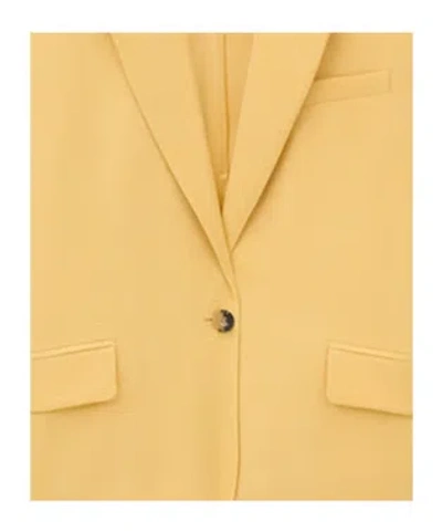 Bash Single Breasted Blazer In Yellow