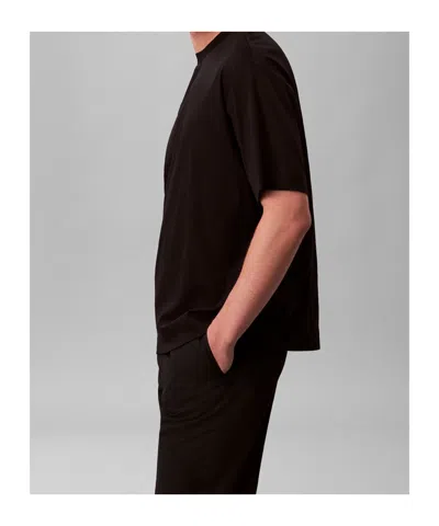 Calvin Klein Pima Cotton T-shirt In Black