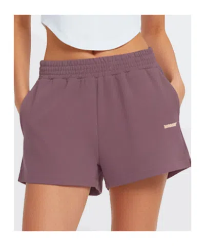 Barrow Elasticated Shorts In Brown