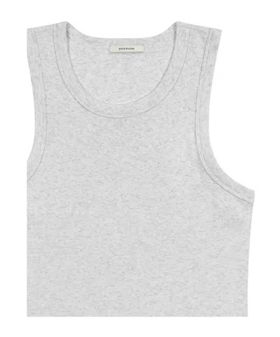 Entire Studios Ribbed Tank Top In Gray