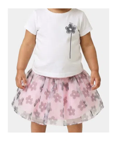 Marc Jacobs Flower Skirt Set In Multi