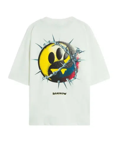 Barrow Printed Crewneck T-shirt In Multi