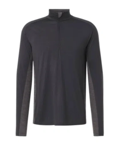 Sease Runner Virgin Wool Half-zip Sweater In Multi