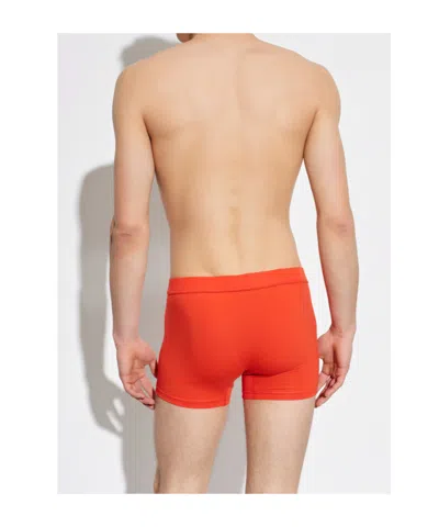 Dsquared2 Branded Boxer Briefs In Red