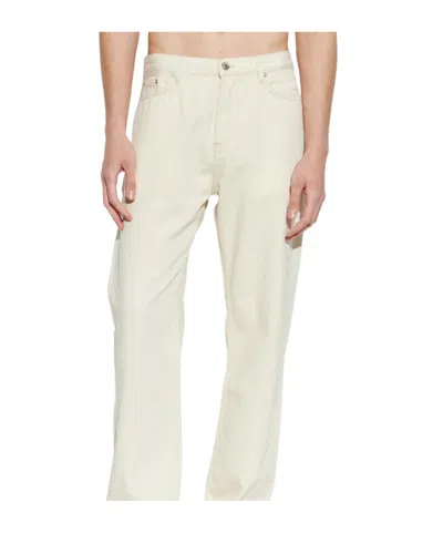 Samsoe & Samsoe Saeddie Belt-loop Pocket Jeans In White