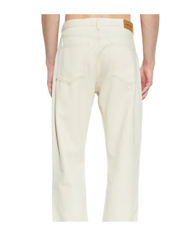 Samsoe & Samsoe Saeddie Belt-loop Pocket Jeans In White