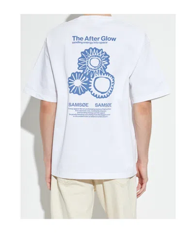 Samsoe & Samsoe Sauni T-shirt In White