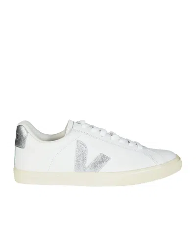 Veja Esplar Lace-up Low-top Casual Shoes In White