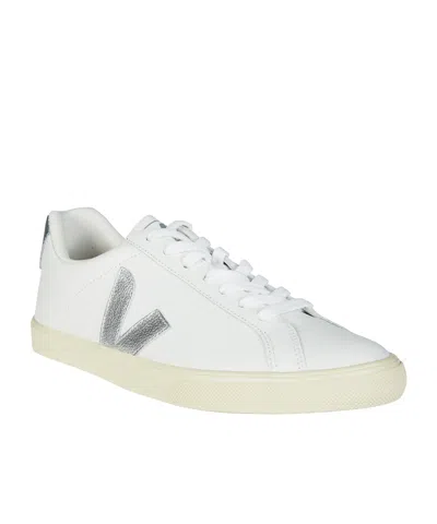 Veja Esplar Lace-up Low-top Casual Shoes In White
