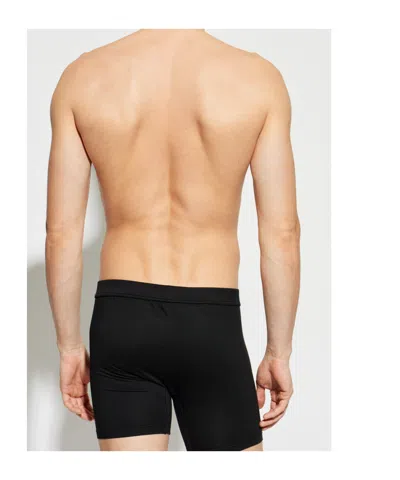 Dsquared2 Logo-patch Boxers In Black