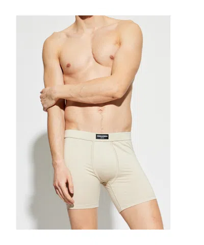 Dsquared2 Logo-waistband Boxers In Neutral