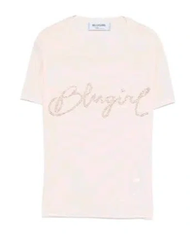 Blugirl Crystal-embellishment T-shirt In Multi