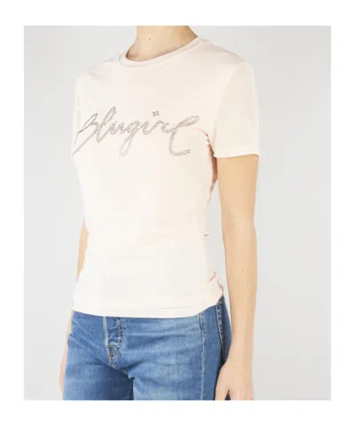 Blugirl Crystal-embellishment T-shirt In Multi