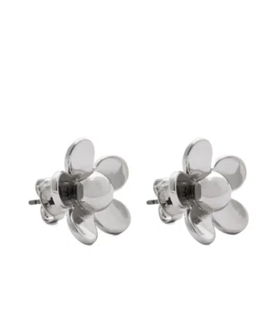 Marc Jacobs Daisy Earrings In White