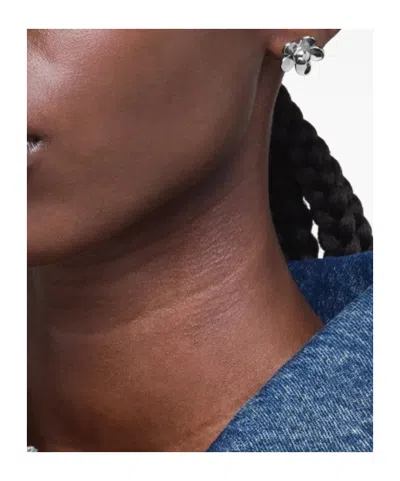 Marc Jacobs Daisy Earrings In White