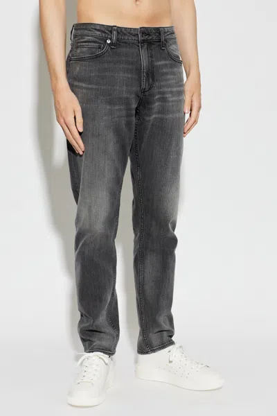 Rag & Bone Belt Loop Jeans In Black
