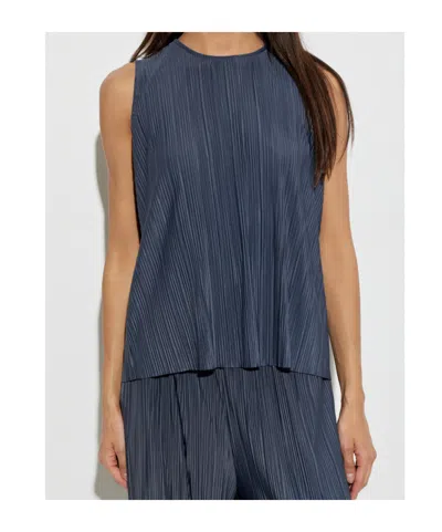 Samsoe & Samsoe Crew-neck Cover-up In Blue