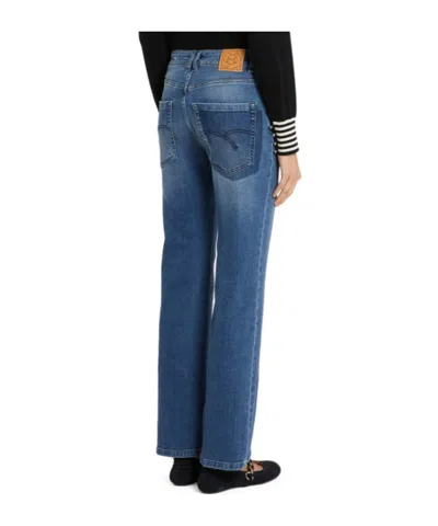 Marella Belt Loop Jeans In Blue