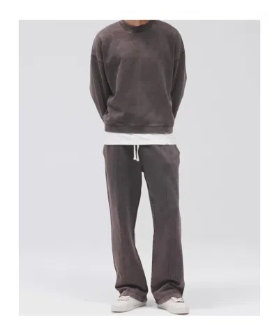 Represent Initial Boxy Sweater In Brown