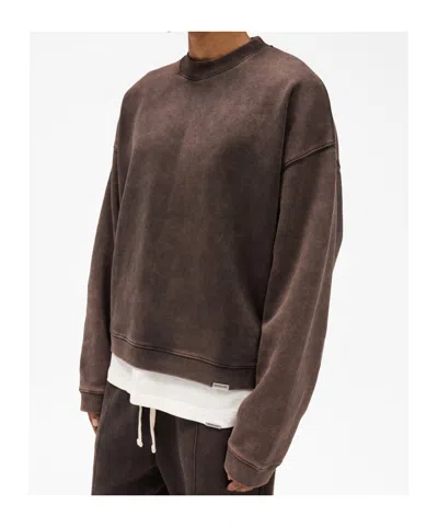 Represent Initial Boxy Sweater In Brown