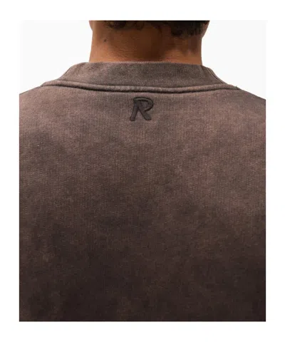 Represent Initial Boxy Sweater In Brown