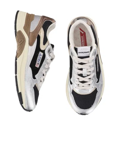 Autry Hyperway Mesh-panel Sneakers In Multi