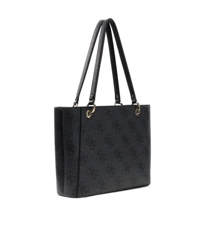 Guess Double-handle Shoulder Bag In Black