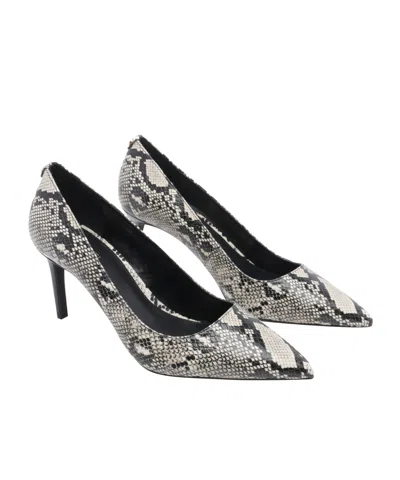 Michael Michael Kors Alina Flex Python-print Pumps In Multi