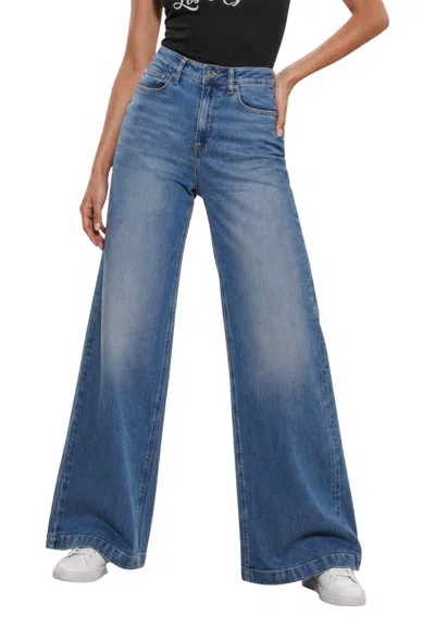 Guess Belt Loop Jeans In Blue