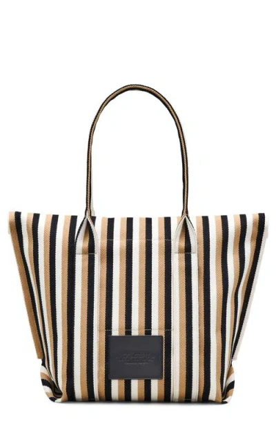Marc Jacobs The Stripe Beach Tote In Multi