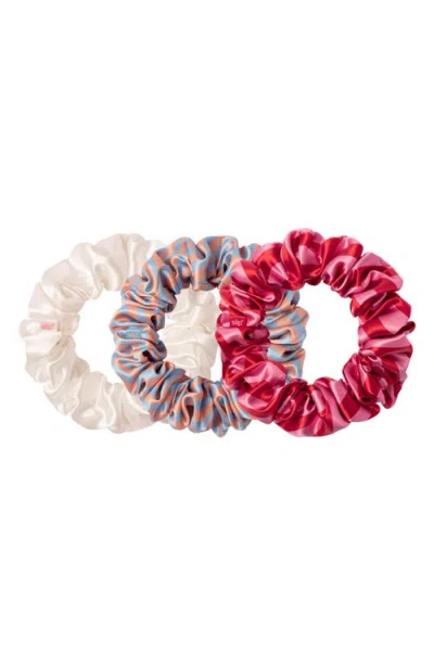 Slip Midsummer 3-pack Large Silk Scrunchies Set In Multi