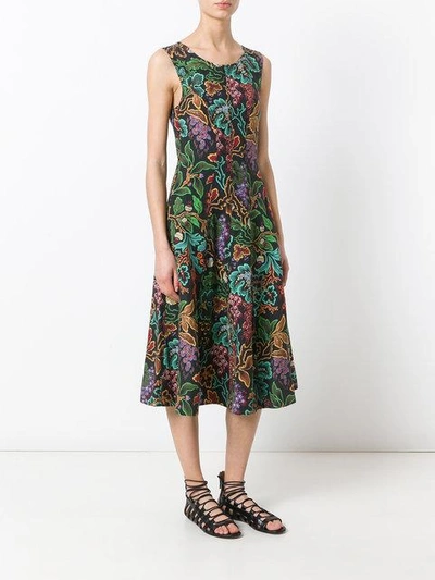 Shop Philosophy Di Lorenzo Serafini Printed Flared Dress