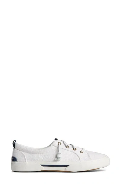 Sperry Pier Wave Sneaker In White