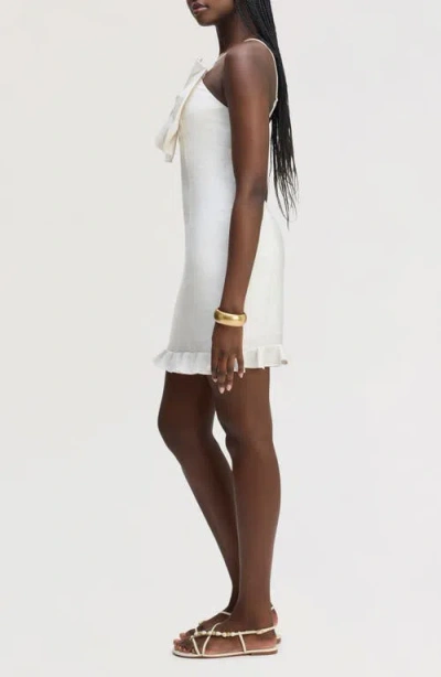 Sam Edelman 3d Flower Minidress In White
