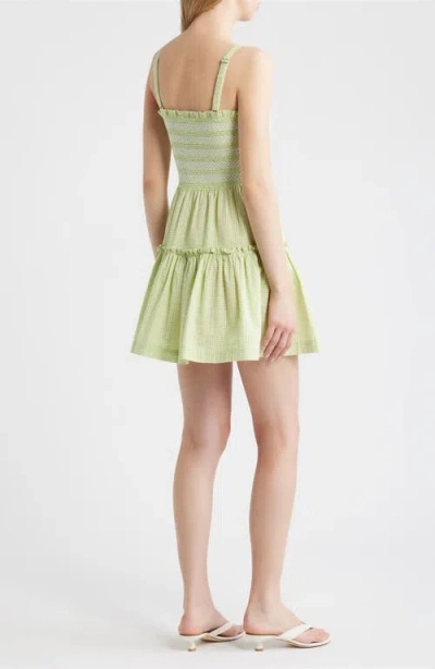 Hill House Home The Seraphina Mini Nap Dress In Green