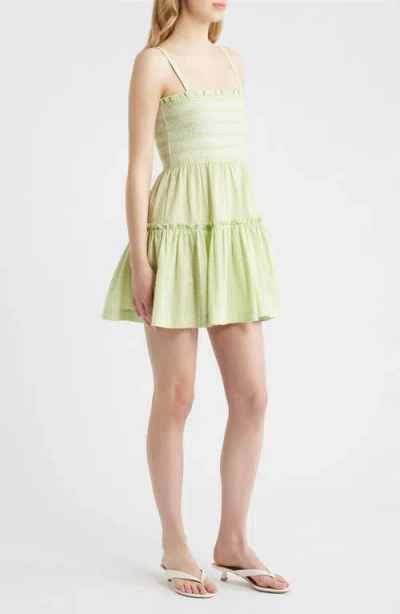 Hill House Home The Seraphina Mini Nap Dress In Green