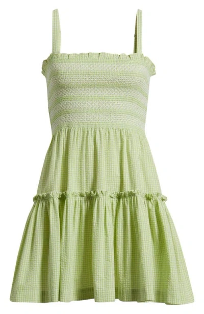 Hill House Home The Seraphina Mini Nap Dress In Green