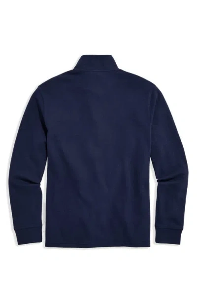 Vineyard Vines Saltwater Quater Zip Pullover In Blue