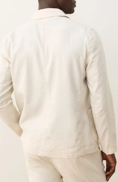 Marine Layer Hemp Blend Blazer In White
