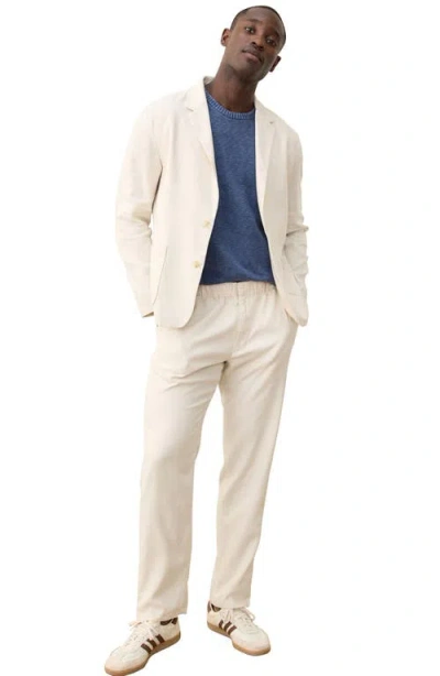 Marine Layer Hemp Blend Blazer In White